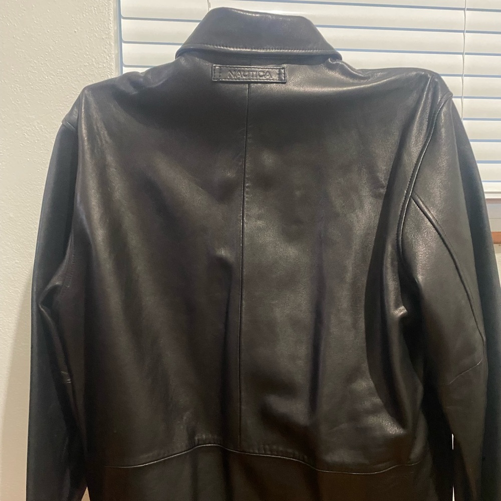 Jacket, nautica, soft leather large